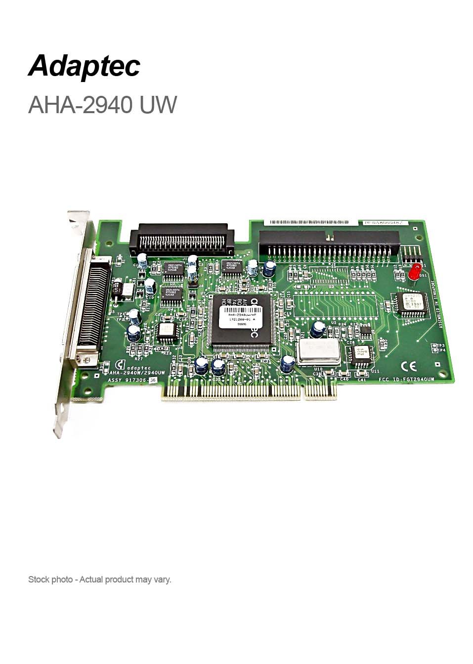 Adaptec AHA2940 UW PCItoWide UltraSCSI host adapter CompuPoint