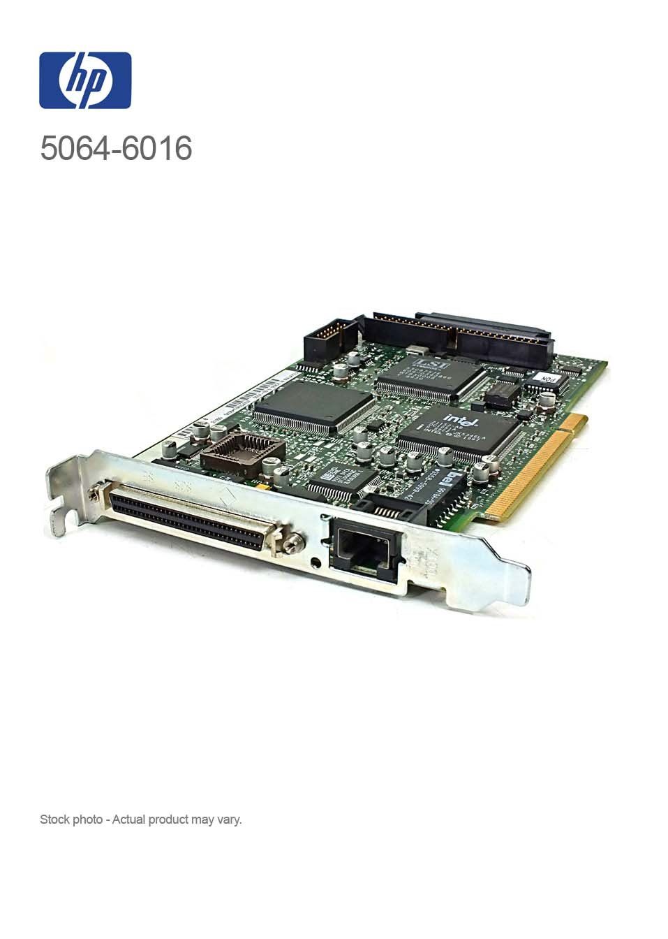 HP 50646016 10/100 UltraWide SCSI PCI LAN Controller Card CompuPoint