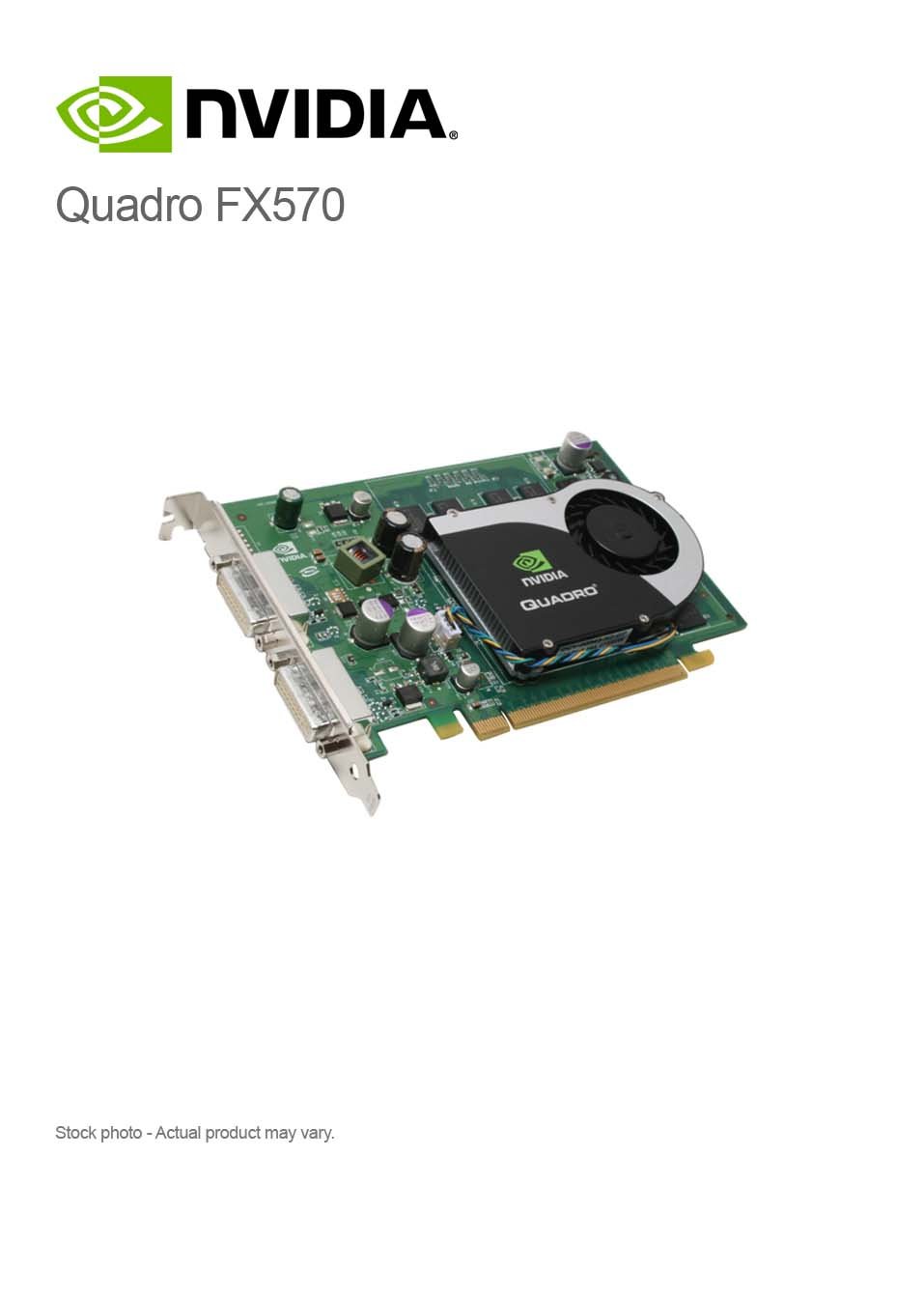 NVIDIA Quadro FX 570 256MB PCIe x16 Workstation Video Card CompuPoint