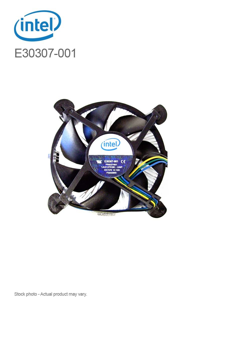 Intel E30307001 LGA775 Aluminum/Copper CPU Heat Sink CompuPoint